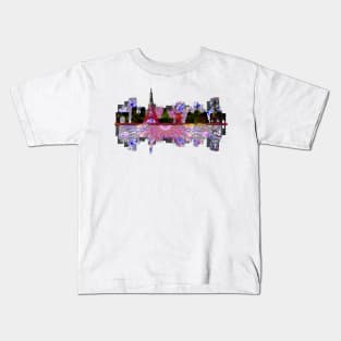 Paris Skyline Kids T-Shirt